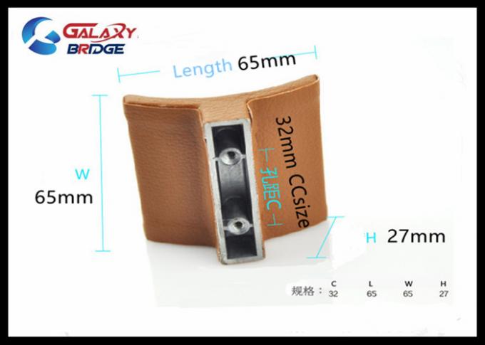 Van de de Ladetrekkracht van het keukenkast trekt Echte Leer Handvatten 32mm Ontwerpopmaker het Noord- van Europa