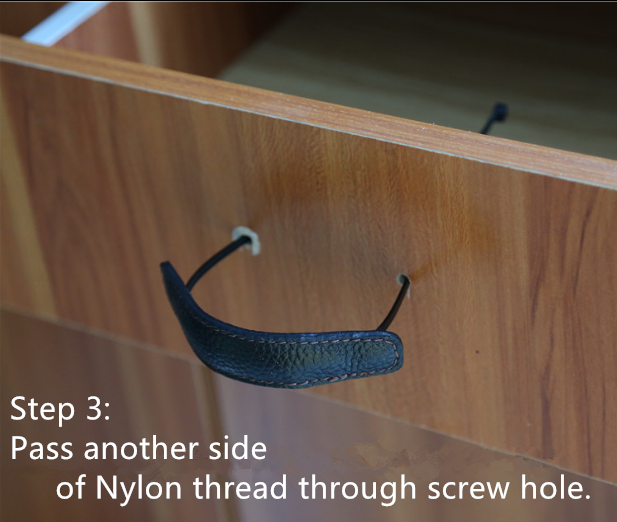 Van de het Leergarderobe van Esayinstalltion de Deurhandvatten/Opmakerhandvatten 140mm* W25mm