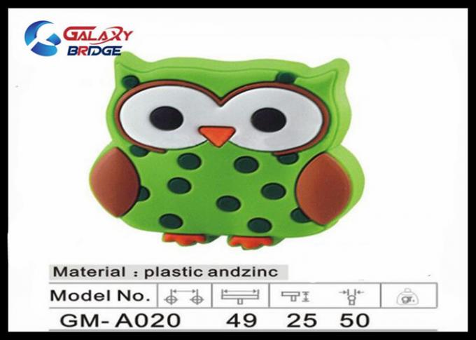De Knoppen van de de Jonge geitjesslaapkamer van Mr.Owlgreenrubber, Zachte Plastic Knoppen voor Decoratieve het Meubilair van Kinderen