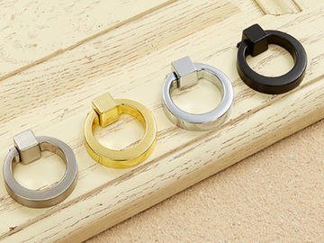 De gouden Retro Ring trekt van het de Handvatten Zwarte Eenvoudige Meubilair van chroomdoo de Hardwaremontage